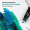 Canvas Boards for Painting | 11x14 / 7 Pack - 5/8 Inch Profile 100% Cotton Pre Primed Stretched Canvas, Art Supplies for Acrylic Paint, Oil Painting (11x14 / 7 Pack)